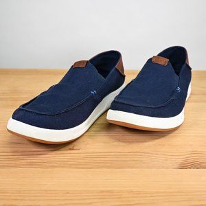 Kuru Pace Canvas Slip On Loafers INDIGO Men’s 11
